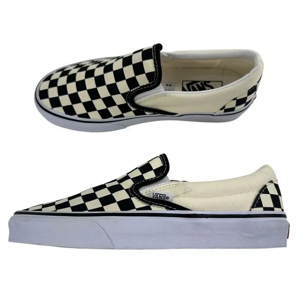 VANS Classic Slip-On Checkerboard Sneakers Women’s Size 7.5 Men’s Size 6